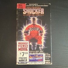Wes Craven Shocker VHS NTSC CC Hi-Fi Stereo H...