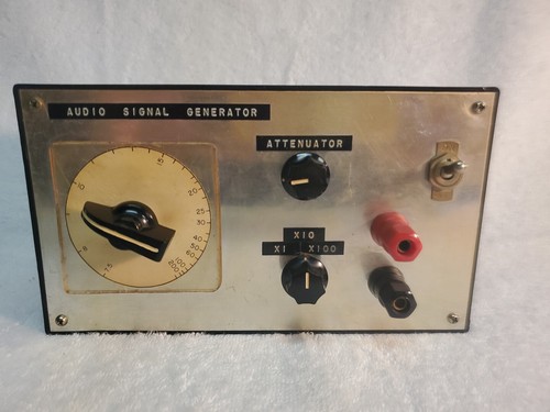 Rare VTG Audio Signal Generator Attenuator Plastic Box JAPAN CB HAMN Radio CB