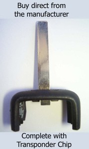 VAUXHALL ZAFIRA 'A' COMPATIBLE TRANSPONDER KEY complete with ID40 Chip