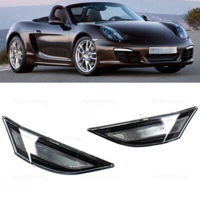LED Side Marker Light For Porsche 997 Boxster 911 987 Carrera Targa Tu - Foto 2