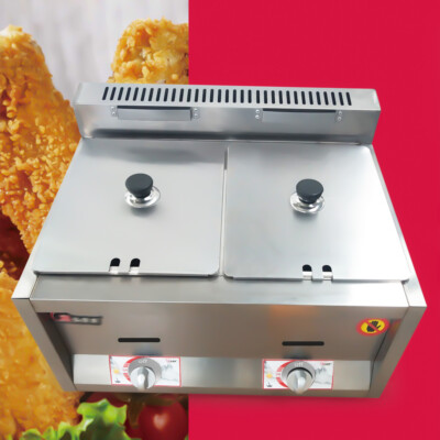 #ad Commercial Food Warmer Steam Buffet Countertop Gas Fryer Steamer Table Propane $197.45