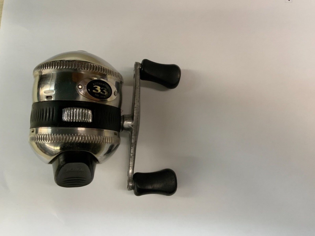 Zebco 33 33J-B9 Fishing Reel Spinning Chrome | eBay