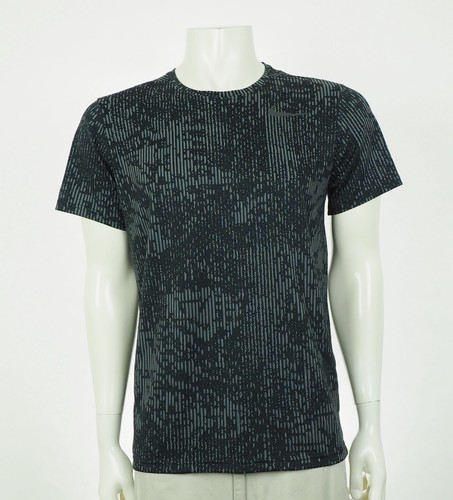 Nike Superset Shirt Herren Medium schwarz Dri-Fit Standard Fit Tee Laufen Training