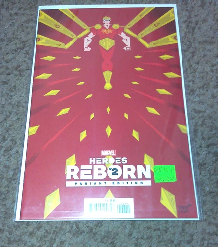 HEROES REBORN 2 JEFFREY VEREGGE 1:50 VARIANT - THOR AVENGERS - NEAR MINT+