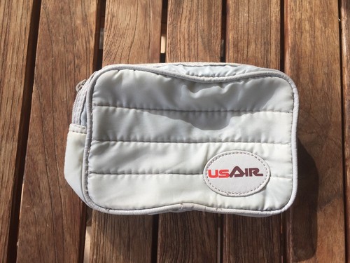 US Air Airways Travel Toiletry Cosmetic ClutchBag From First Class Flights