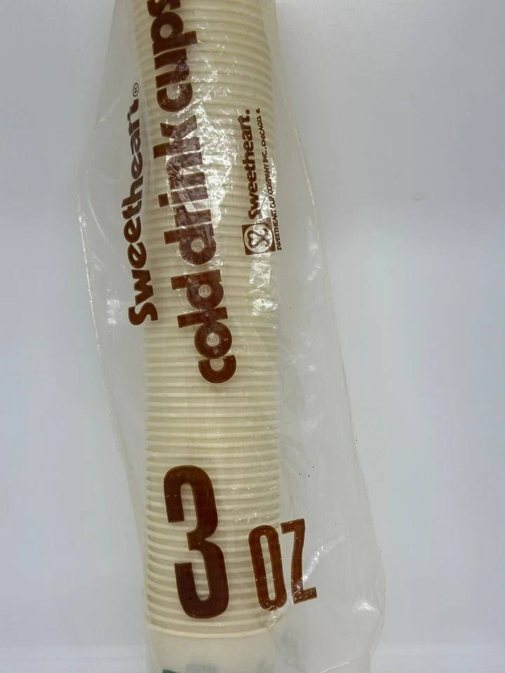 Tazas de bebida fría Tropicana diseño puro plástico desechable Sweetheart 3 OZ de colección Foto 3 de 4