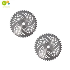 10 Inch x 40T Carbide Tip Brush Blades 2 Pack Fits For Cutter Trimmer Weed Eater