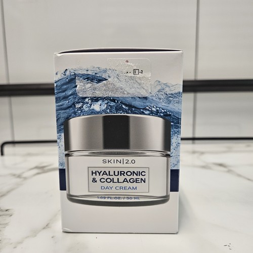 Skin 2.0 Hyaluronic & Collagen Day Cream Hydration Rejuvenation 1.69 Fl Oz Korea - Picture 4 of 5
