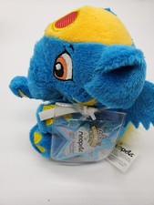 Neopets Starry Elephante Jakks Blue Series 3 With KeyQuest Virtual Prize NWT