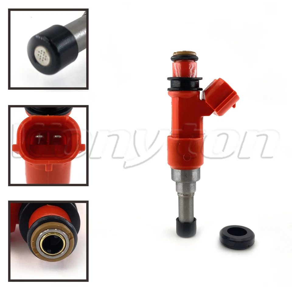 Juego de 4 inyectores de combustible para motocicleta Yamaha R1 FZ1 FZS1 YZF-R1 2004-2015 Foto 2 de 4