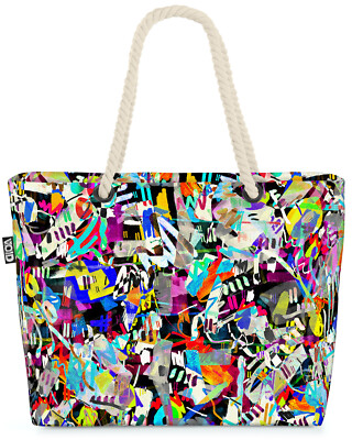 Art House Bild 80er Retro Kunst Beach Bag Wandbild Vintage Poster Dekoration Wo