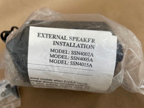 External Speaker for Audio Plug Mobile Ham Radios & Car GPS SSN4002A-4015A - Zdjęcie 3 z 3