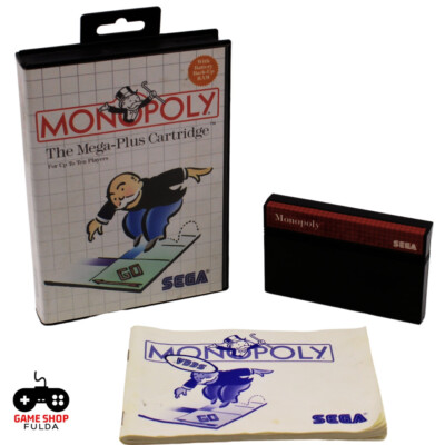 Sega Master System Spiel | Monopoly