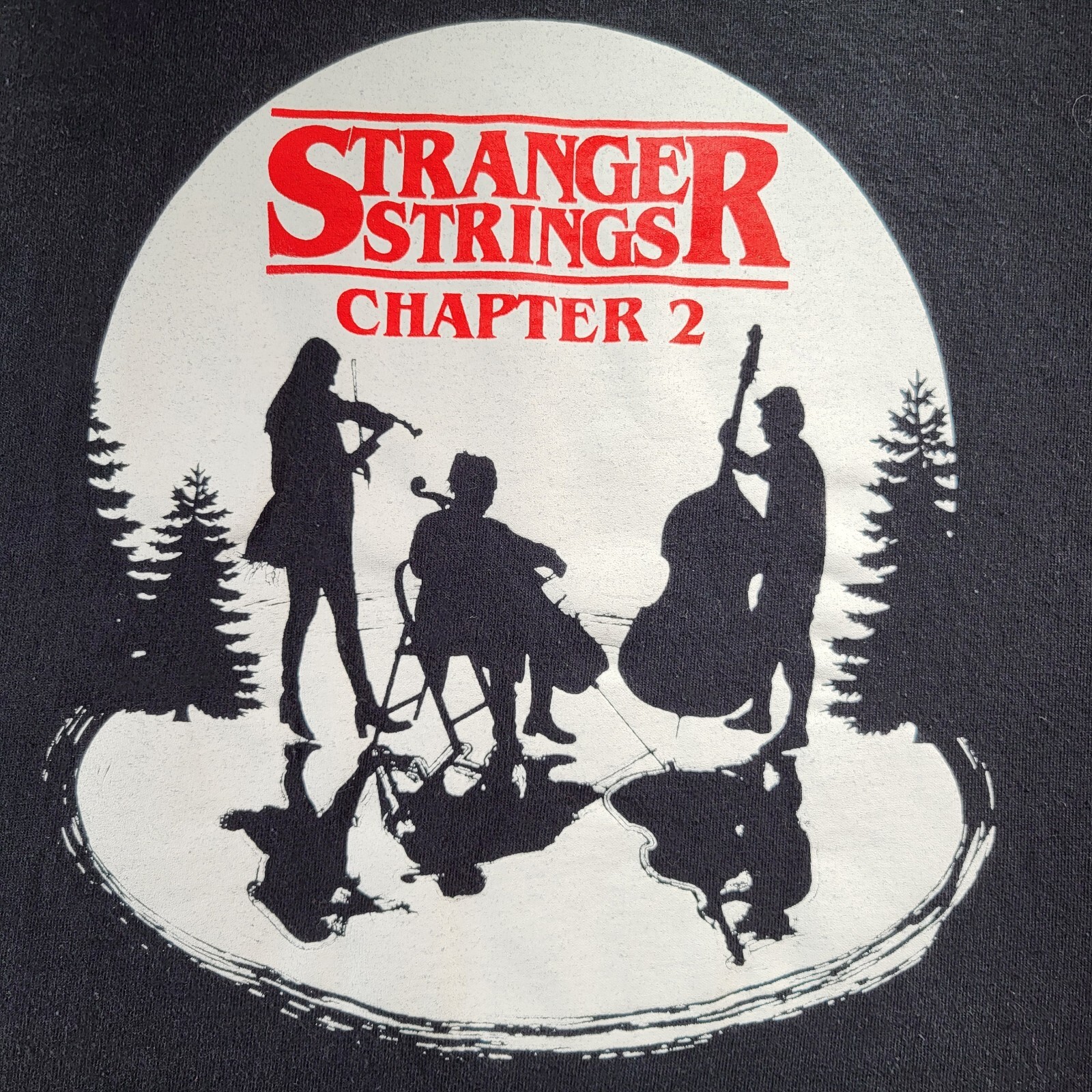 Stranger Things Chapter 2 Black Short Sleeve Gild… - image 3