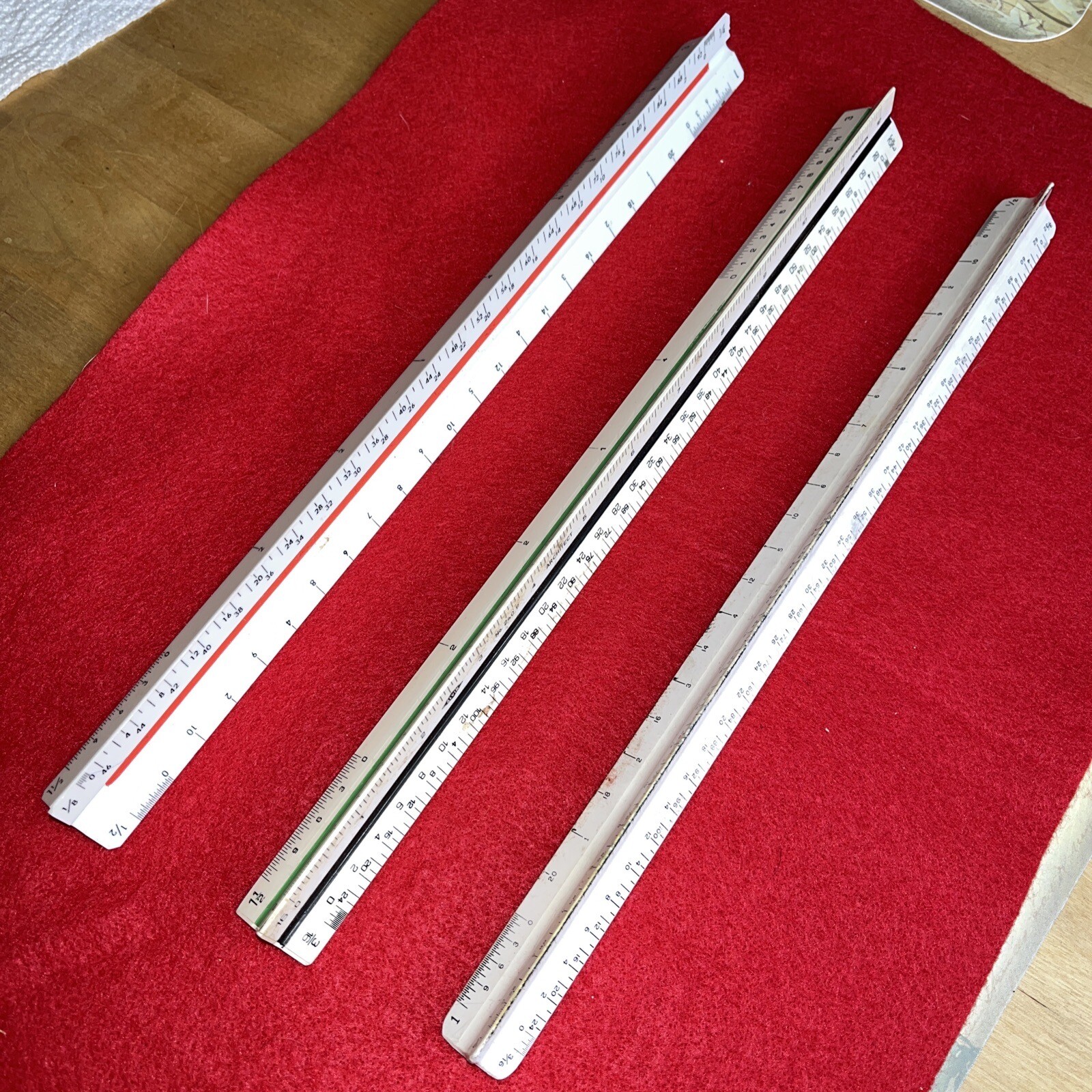 Staedtler-Mars, Alvin, Sterling Architect 3-sided Drafting Triangular 3 ...