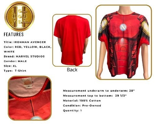 Marvel iron man t - Gem 