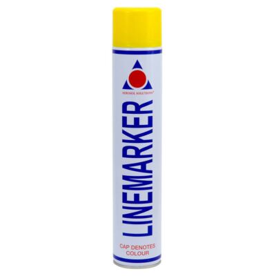 Linemarker Yellow Line Markierungs-Sprühfarbe 750 ml langlebiges semipermanentes Aerosol