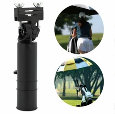 Golf Umbrella Holder Stand Clamp For Push Cart Stroller Trolley Bike Adjustable