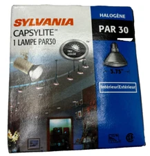 LOT OF 3 SYLVANIA CAPSYLITE 50PAR30/CAP/SPL/FL40 LIGHT LAMP BULB PAR30 130V 50W