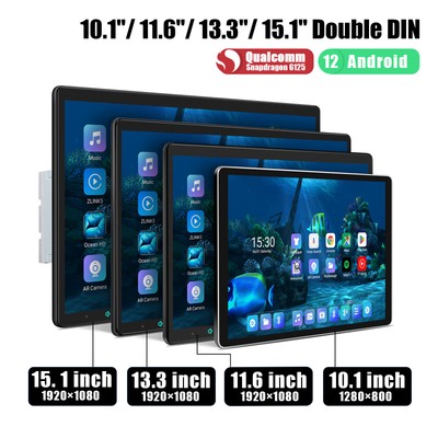  JOYING Tablet Full Touchscreen Snapdragon Double Din Head Unit For Universal