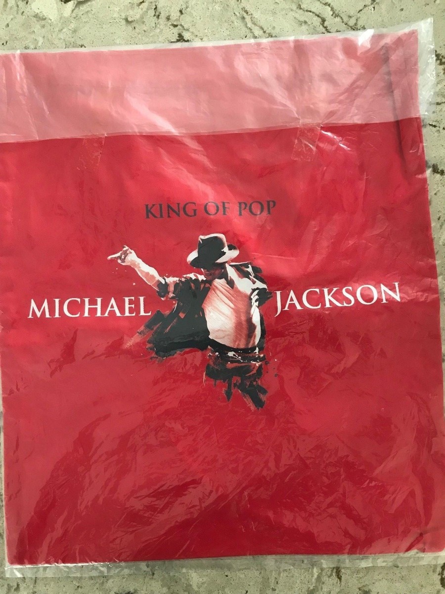 バッグ KING OF POP / Michael Jackson BAG MICHAEL JACKSON - KING OF POP TOTE BAG 100% Cotton - 14