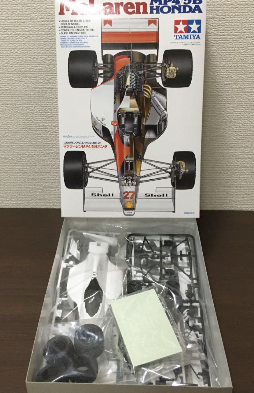Tamiya Honda Mclaren Mp4 5b Grand Preix Collection Plastic Car Model Kit Ebay