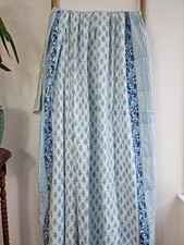 Indian Hand Block Floral Kantha Quilt,Blanket Cotton King Size Bedspread Throw