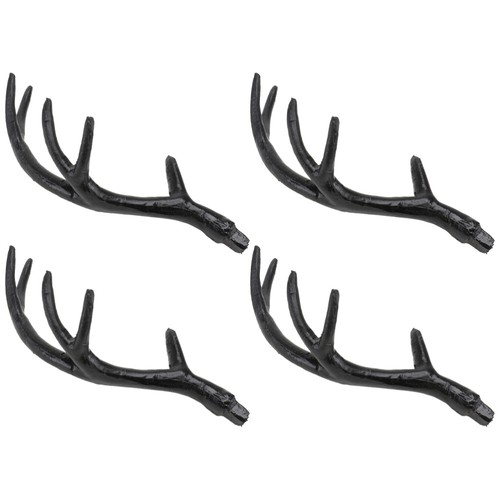 2 Pairs Antler Headband Plastic Deer Antlers Reindeer for Crafts