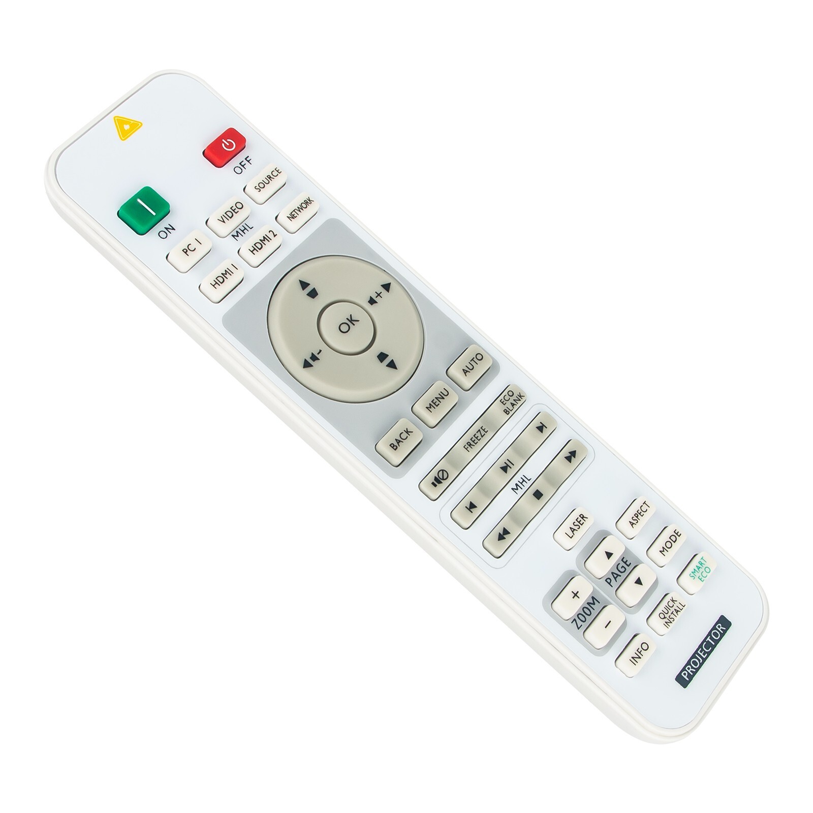 Replace Remote for BenQ Projector MH733 MX731 MW732 MW727 MU607 MU613 DX825ST