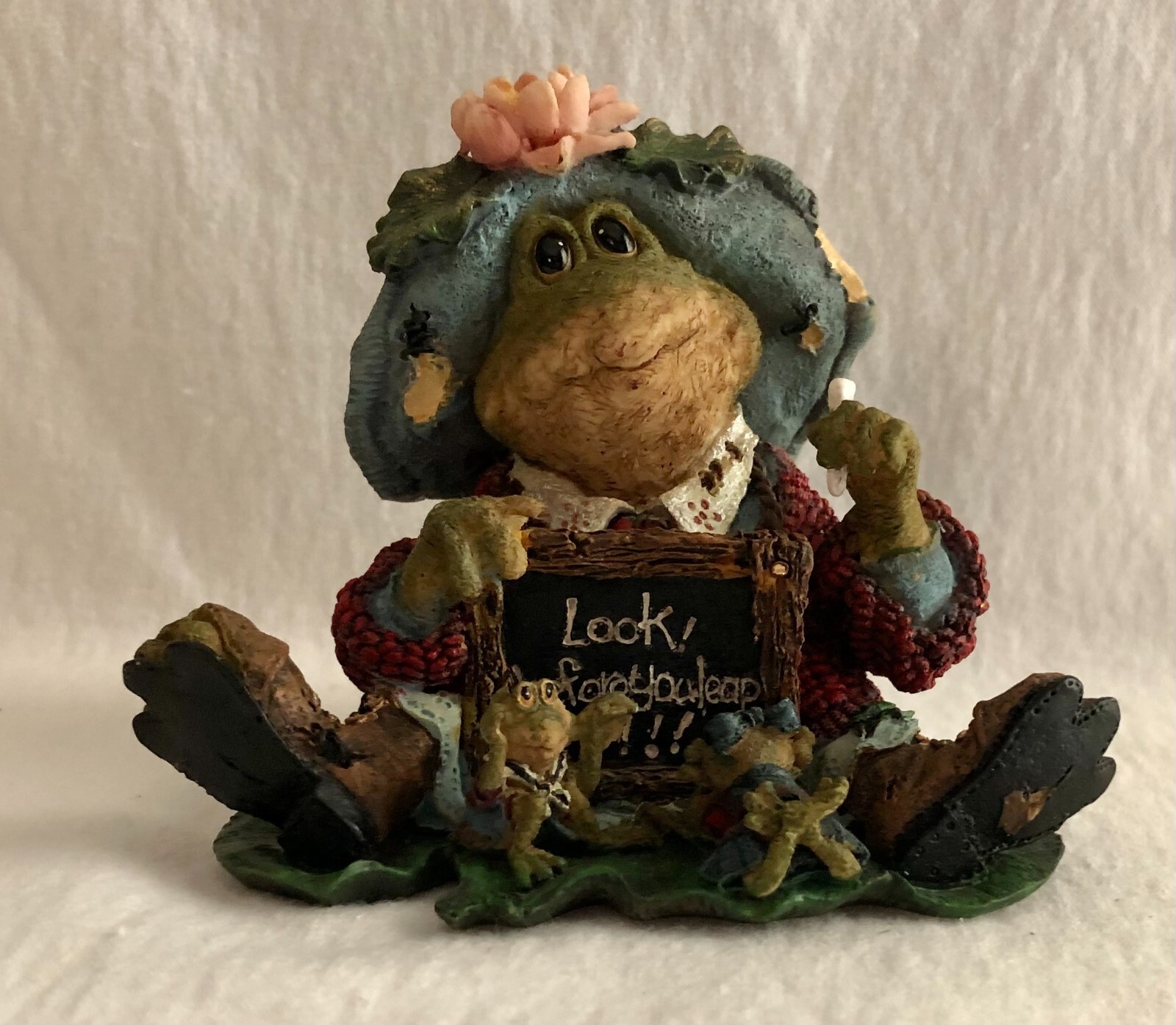 Boyds MS LILYPOND..LESSON NUMBER ONE WEE FOLKSTONES Frog TEACHER