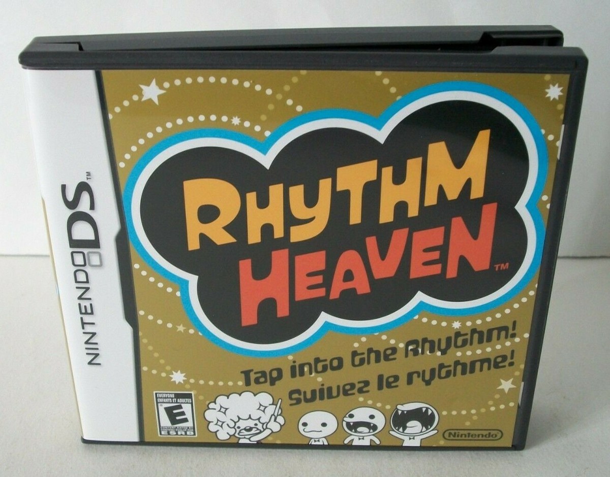 Rhythm Heaven Case Only NO GAME Nintendo DS Empty Replacement Box