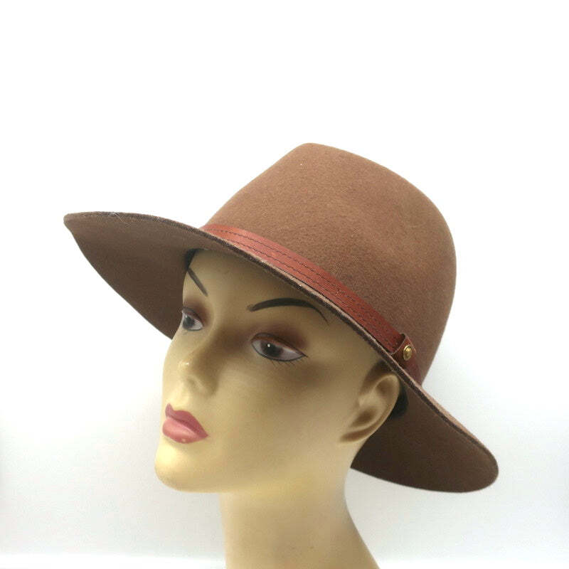 Rag & Bone Floppy brim wool hat brown M Rag & Bone Floppy Brim Fedora Hat Brown Wool Size Medium | eBay main image 4