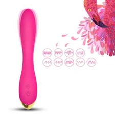 Massager Multispeed Vibrator G-Spot Dildo Flaming Women Adult Waterproof Sex Toy