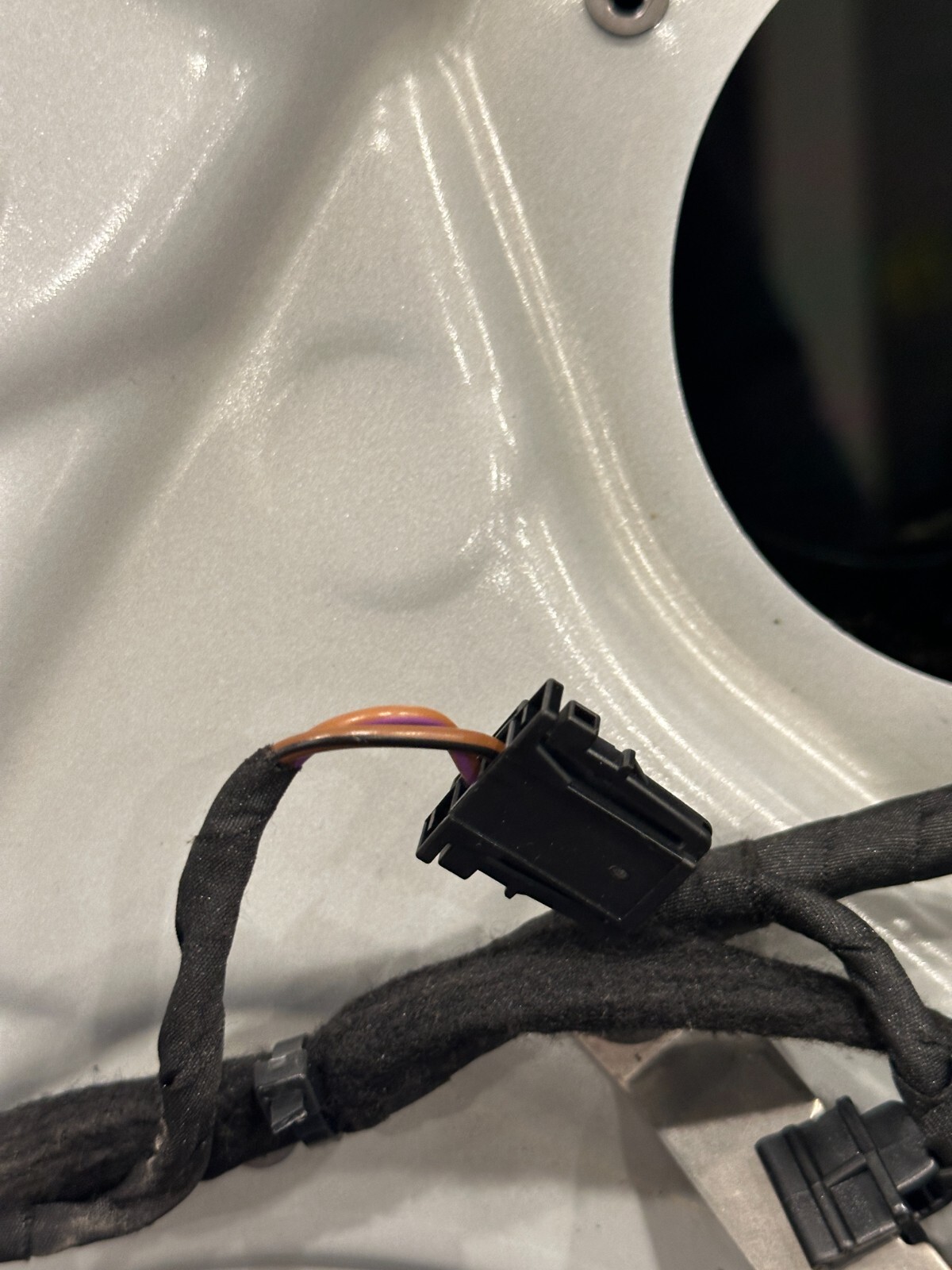 2014 AUDI R8 SPYDER FRONT RIGHT PASSENGER DOOR WHITE ~READ~