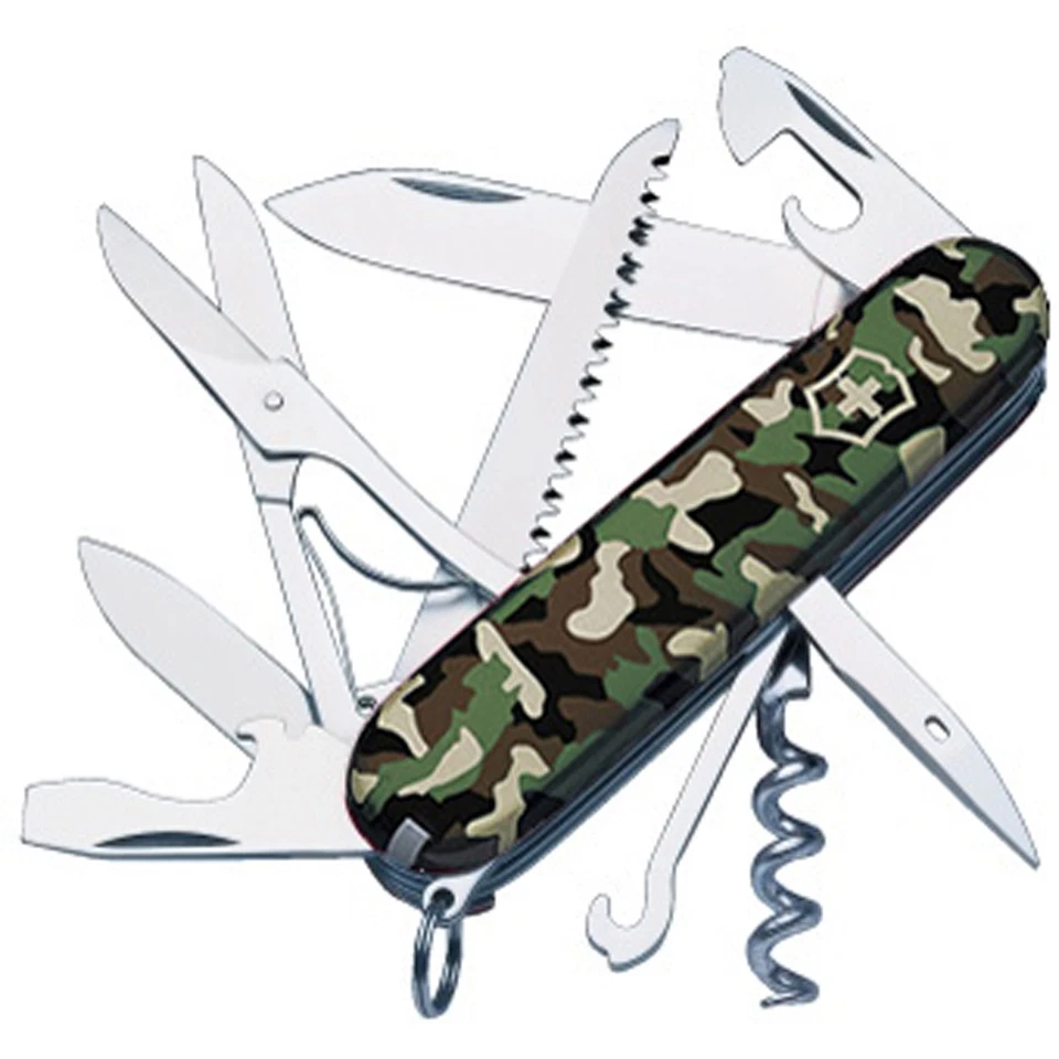 Victorinox - Couteau Suisse Huntsman Camoufle 16 Fonctions - 1.3713.94