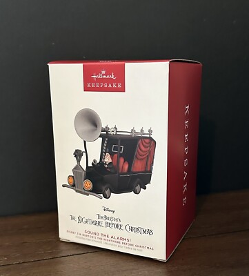 2023 Hallmark Keepsake Magic - The Nightmare Before Christmas -Sound The Alarms!
