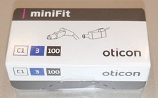 Brand New Oticon miniFit C1 More, Real, Zircon, Receiver 3-L-100db USA seller