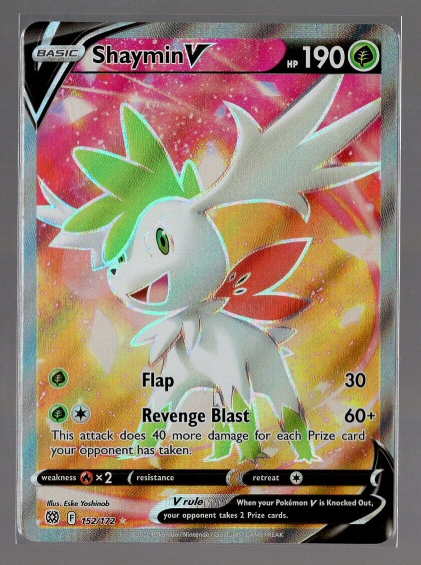 Pokemon Brilliant Stars Shaymin V #152 (Full Art) 