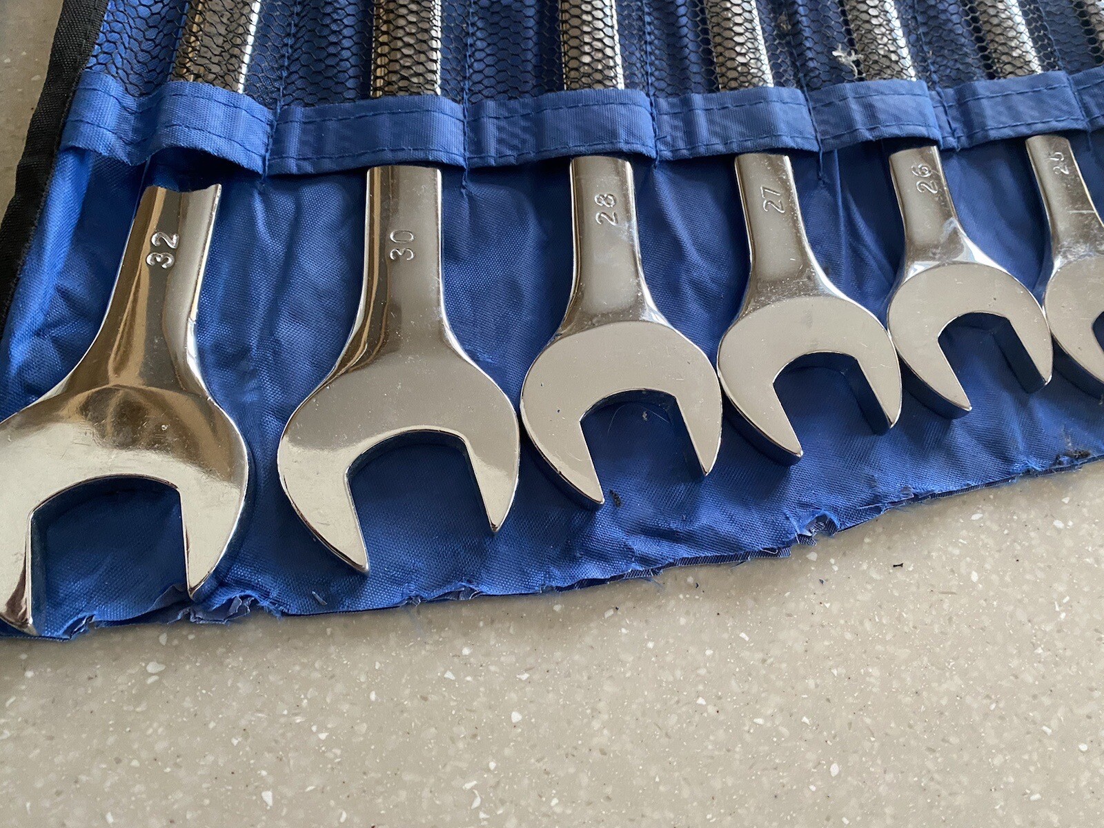 Silverline combination spanner set eBay
