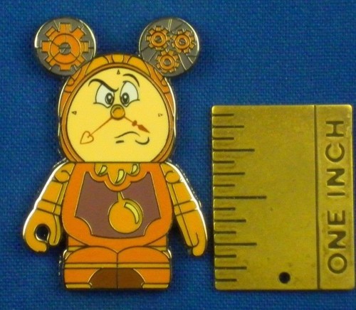 Cogsworth from Vinylmation Beauty and the Beast Mystery Set Disney Pin # 99160 - Picture 2 of 4