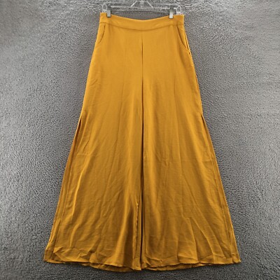 yellow dress pants womens Double Button Yoga Full Length Mifsaly Womens Wide Leg Dress