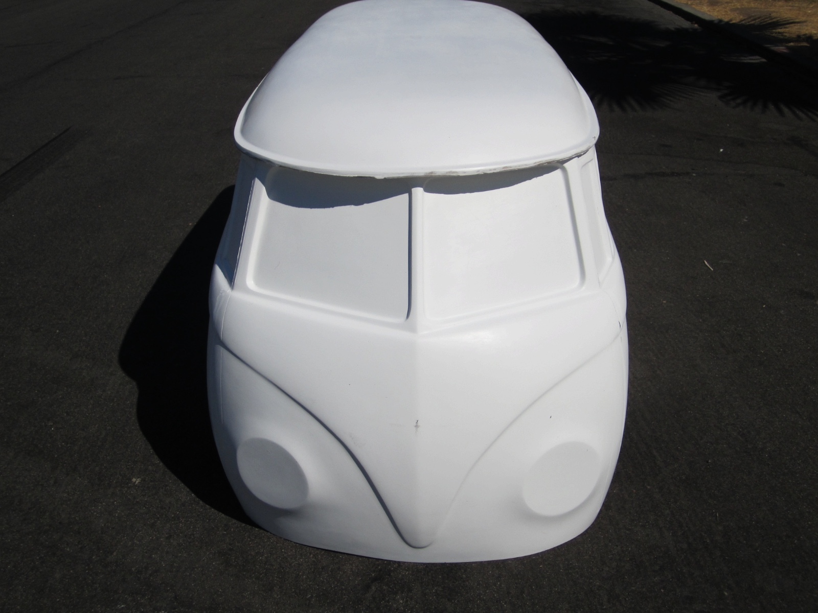 VW Bus hot rod stroller pedal car go kart fiberglass body split window