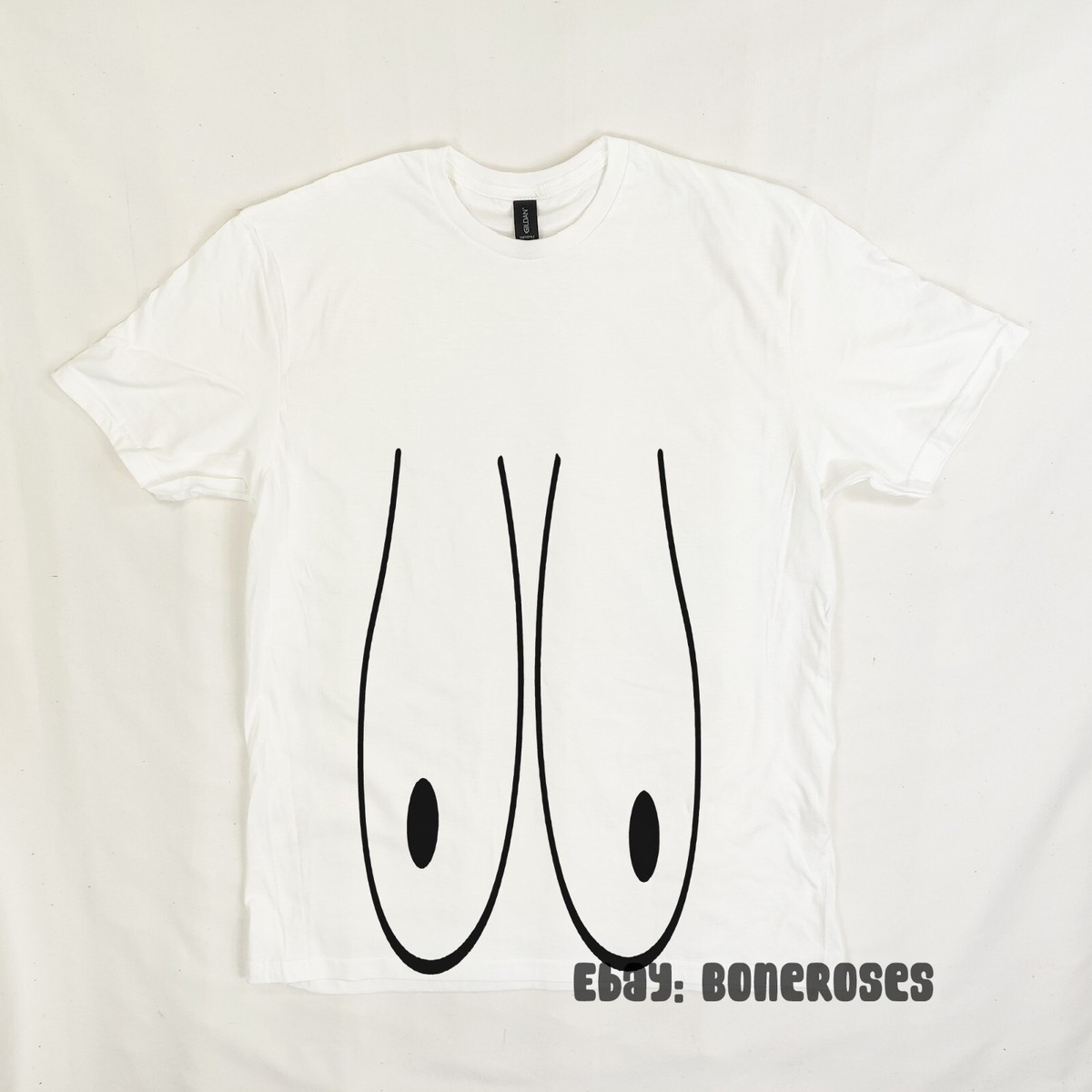 Great Big Saggy Boobs T-Shirt, Unisex Adult Funny Boobie Humour, Heavy  Hangers | eBay