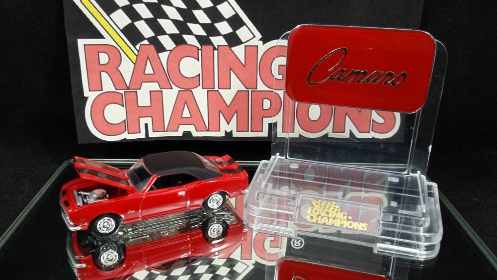 Racing Champions Mint 1968 Chevy Camaro Collectable Black Top VINTAGE