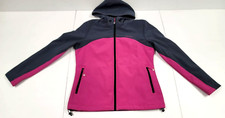 Women's Reebok Pink  Gray Hooded Active/Workout Jacket  Size: Medium