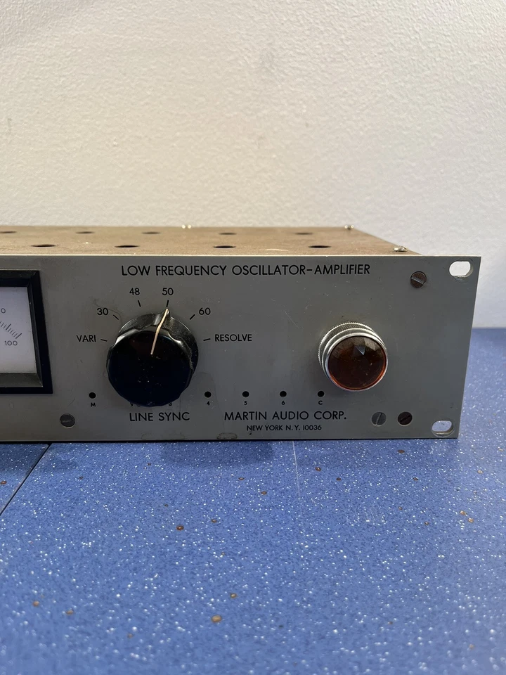 Martin Audio Low Frequency Oscillator-Amplifier | FOR PARTS UNTESTED — 第 4/4 张图片