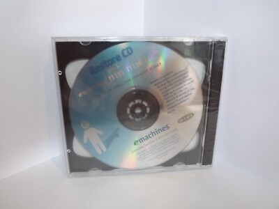 Restore CD emachines Version 1.1 T115, T1116, T1120 SEALED!