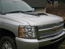 Hood Scoop For Chevy Silverado 2007-2013 Mrhoodscoop Hs0010 Primed Unpainted