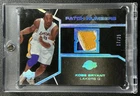 KOBE BRYANT 2006-07 UPPER DECK BLACK #PN-KB GAME-USED PATCH NUMBERS 17/25 LAKERS