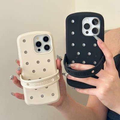 Inspired Hollow Out Soft Silicone 3D Bump Cute Funny Design Case for iPhone 17